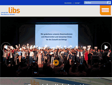 Tablet Screenshot of libs.ch
